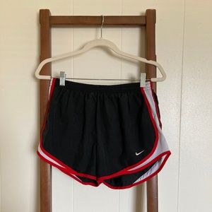 Black and Red Nike Shorts